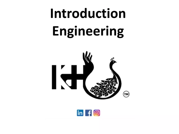 introduction engineering