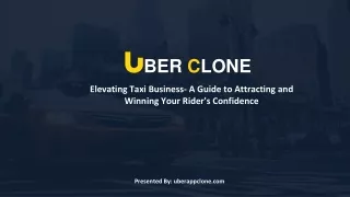Elevating Taxi Business- A Guide to Attracting and Winning Your Rider's Confiden