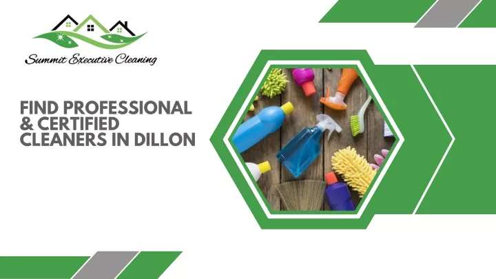 find professional certified cleaners in dillon