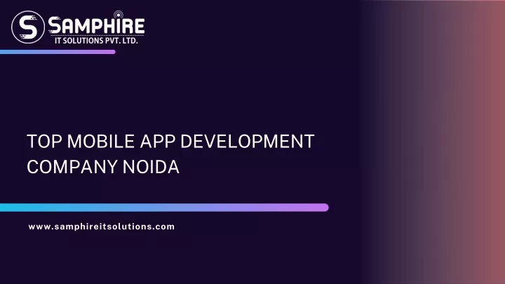 top mobile app development company noida