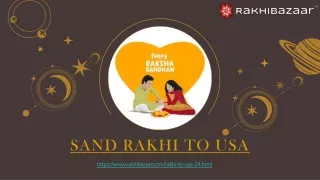 sand rakhi to usa