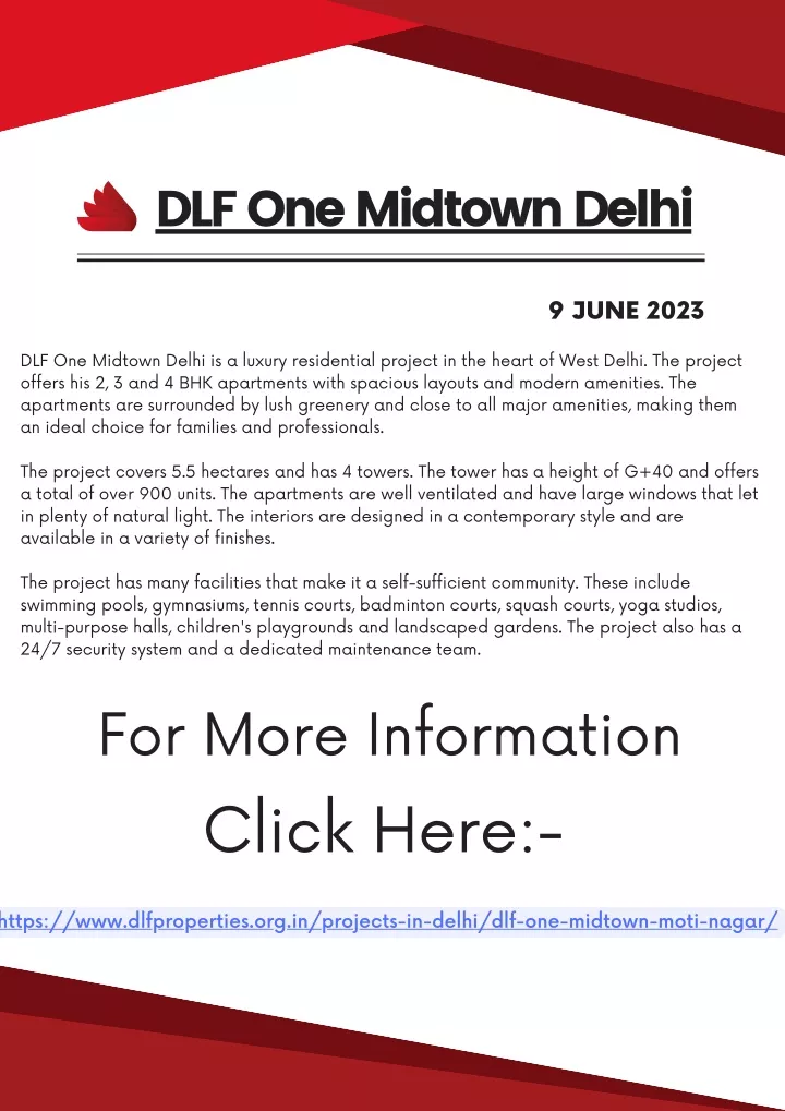dlf one midtown delhi