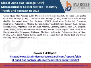 global quad flat package qfp microcontroller