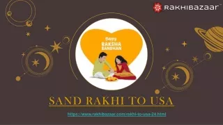 sand rakhi to usa