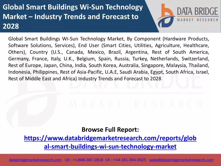 global smart buildings wi sun technology market