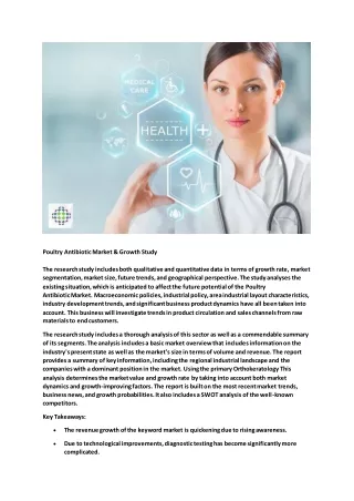 poultry antibiotic market growth study
