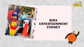 Kids Entertainment Sydney