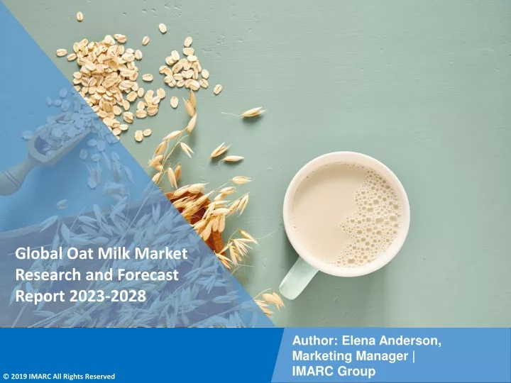 global oat milk market research and forecast