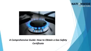 A Comprehensive Guide How to Obtain a Gas Safety Certificate