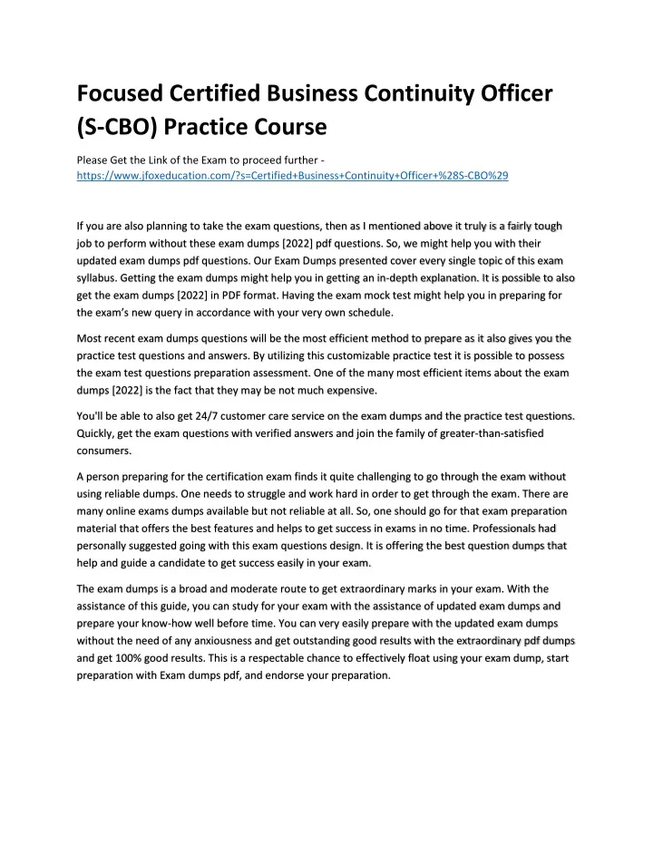 ppt-focused-certified-business-continuity-officer-s-cbo-practice