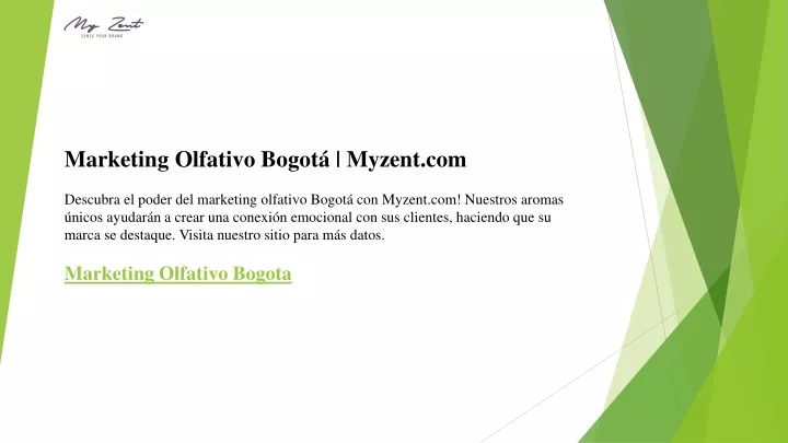 marketing olfativo bogot myzent com descubra