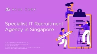 Base Camp IT Employment & Job Consultancy Services in Singapore