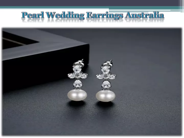 pearl wedding earrings australia