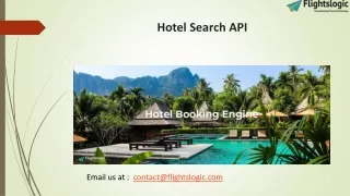 Hotel Search API