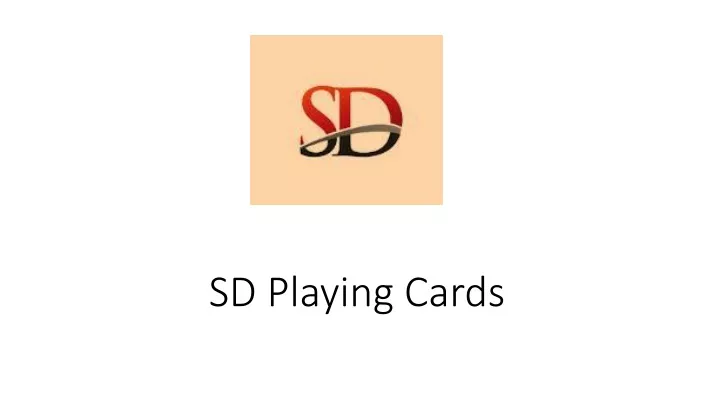 sd playing cards