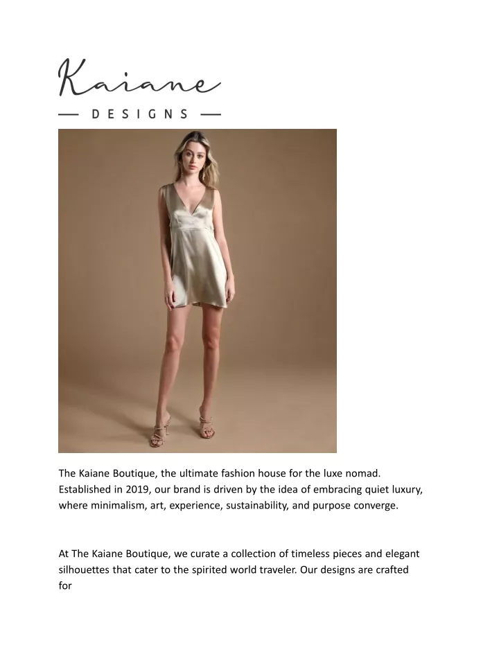 the kaiane boutique the ultimate fashion house