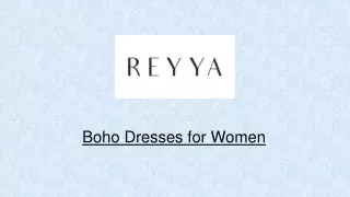 Boho Dresses for Women