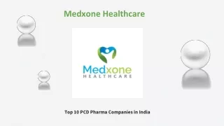 Top 10 PCD Pharma Companies in India