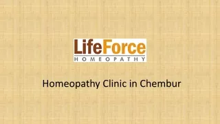 Homeopathy Clinic in Chembur