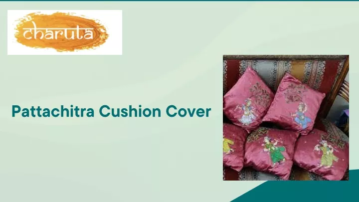pattachitra cushion cover