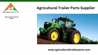 Agricultural Trailer Parts Supplier