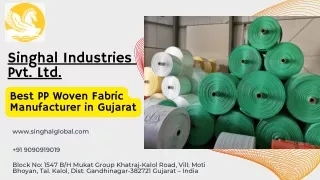 Best PP Woven Fabric Manufacturer in Gujarat