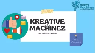 Kreative Machinez - Best Digital Marketing Agecny