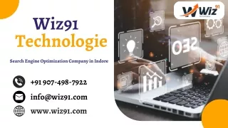 SEO Company in Indore - Wiz91 Technologies