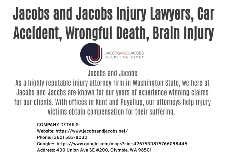 jacobs and jacobs injury lawyers car accident