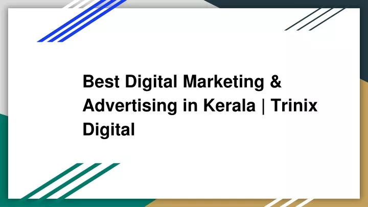 best digital marketing advertising in kerala trinix digital