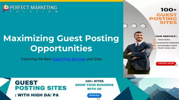 maximizing guest posting opportunities