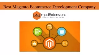 Best Magento Ecommerce Development Company