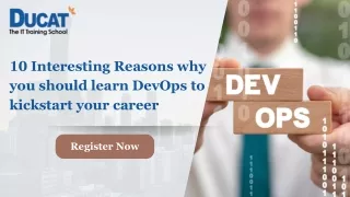 10 Interesting Reasons why you should learn DevOps to kickstart your career