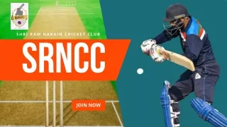 SRNCC - Cricket Academy Admission