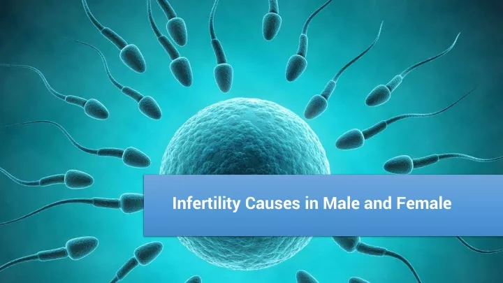 infertility causes in male and female