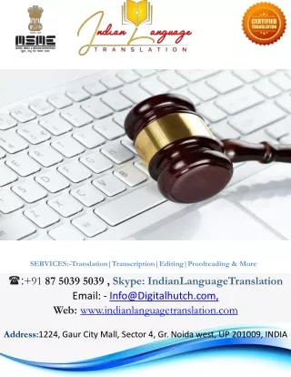Indian Language Translation -For The Best Translation Services in Delhi/NCR