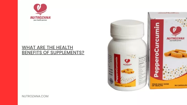 what are the health benefits of supplements