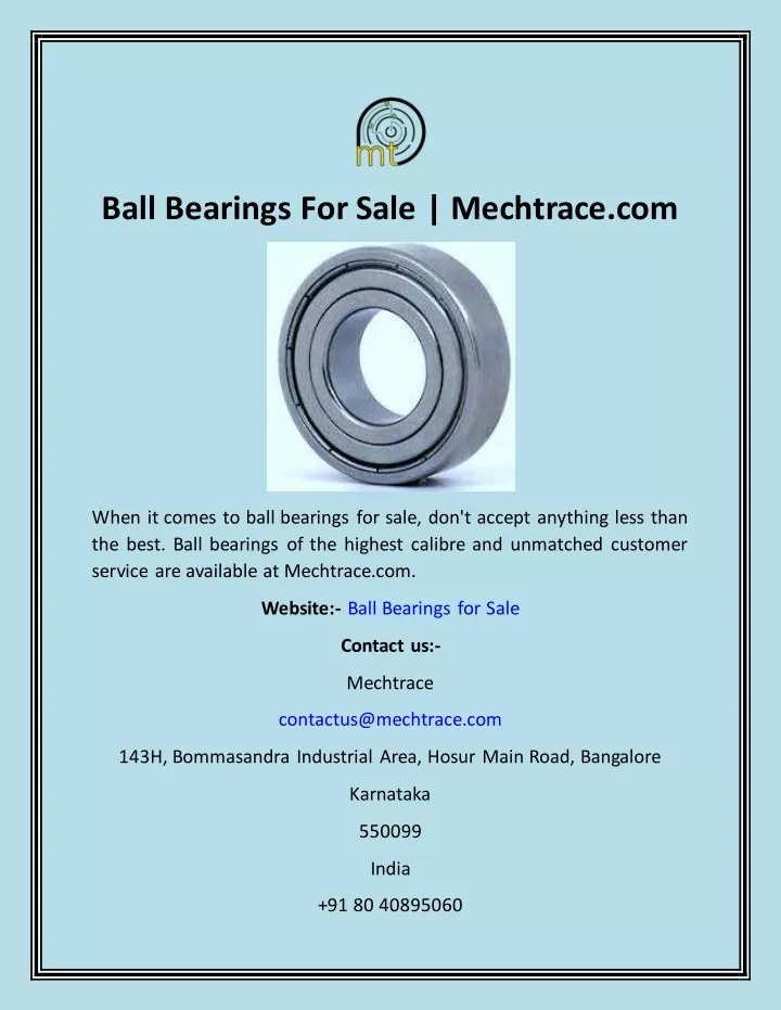 ball bearings for sale mechtrace com