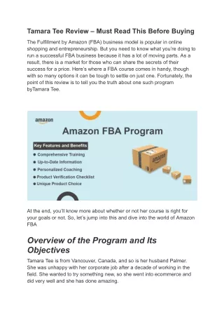 Harnessing the Power of Amazon FBA for Your Business