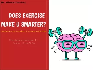 does exercise make u smarter