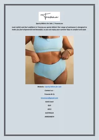 Sporty Bikinis For Sale | Trevena.au