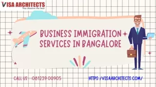 Business Immigration Services In Bangalore