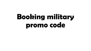BOOKING OFFER