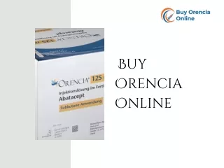 Buy Orencia Online