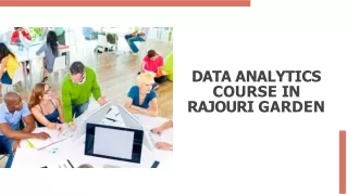 Data Analytics course in Rajouri Garden