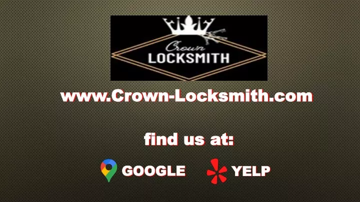 www crown locksmith com