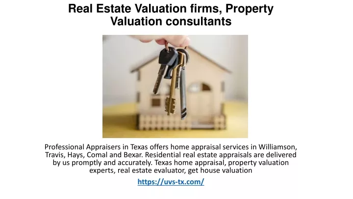 real estate valuation firms property valuation consultants
