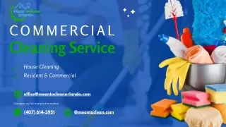 Deep Cleaning Service When Does My Commercial Space Need It