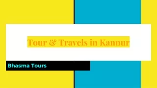 Tour & Travels in Kannur (1)