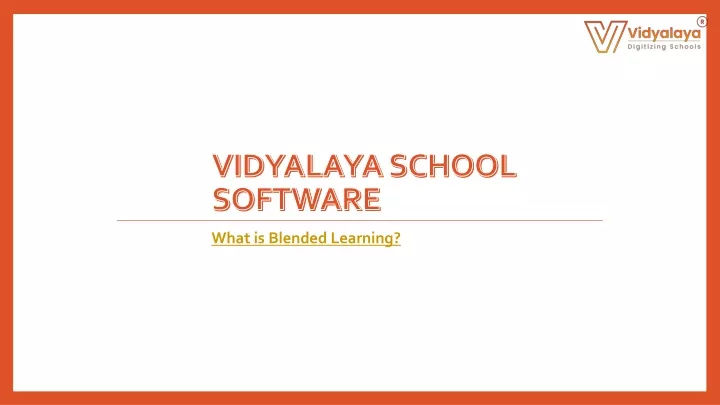 vidyalaya school software